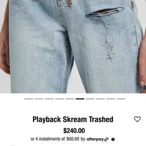 Ksubi Playback skream trashed